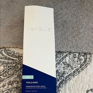 Capri Blue Volcano Fragranced Hand Cream - White and Blue